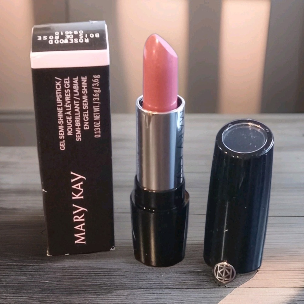MARY KAY Gel Semi Shine Lipstick Rosewood 094610 NIB